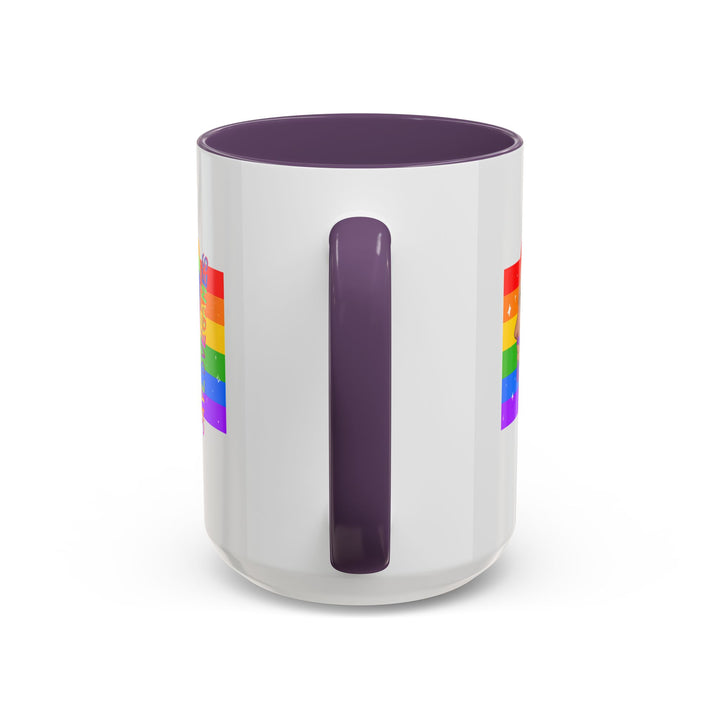 Pride 2026 Jaylovegames Accent Coffee Mug — 'Jaylovepride'  (11/15oz)