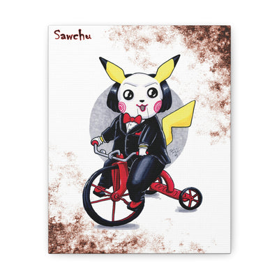 Sawchu - Horrorchu Mashup Canvas Print