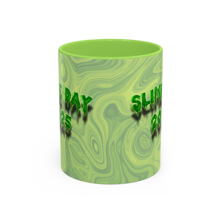 Slime Day 2025 (8 streamaversary) Swirl Mug — Colorful 11oz & 15oz Ceramic