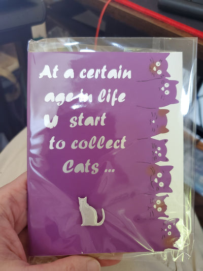 Many Paws - Kitty Card