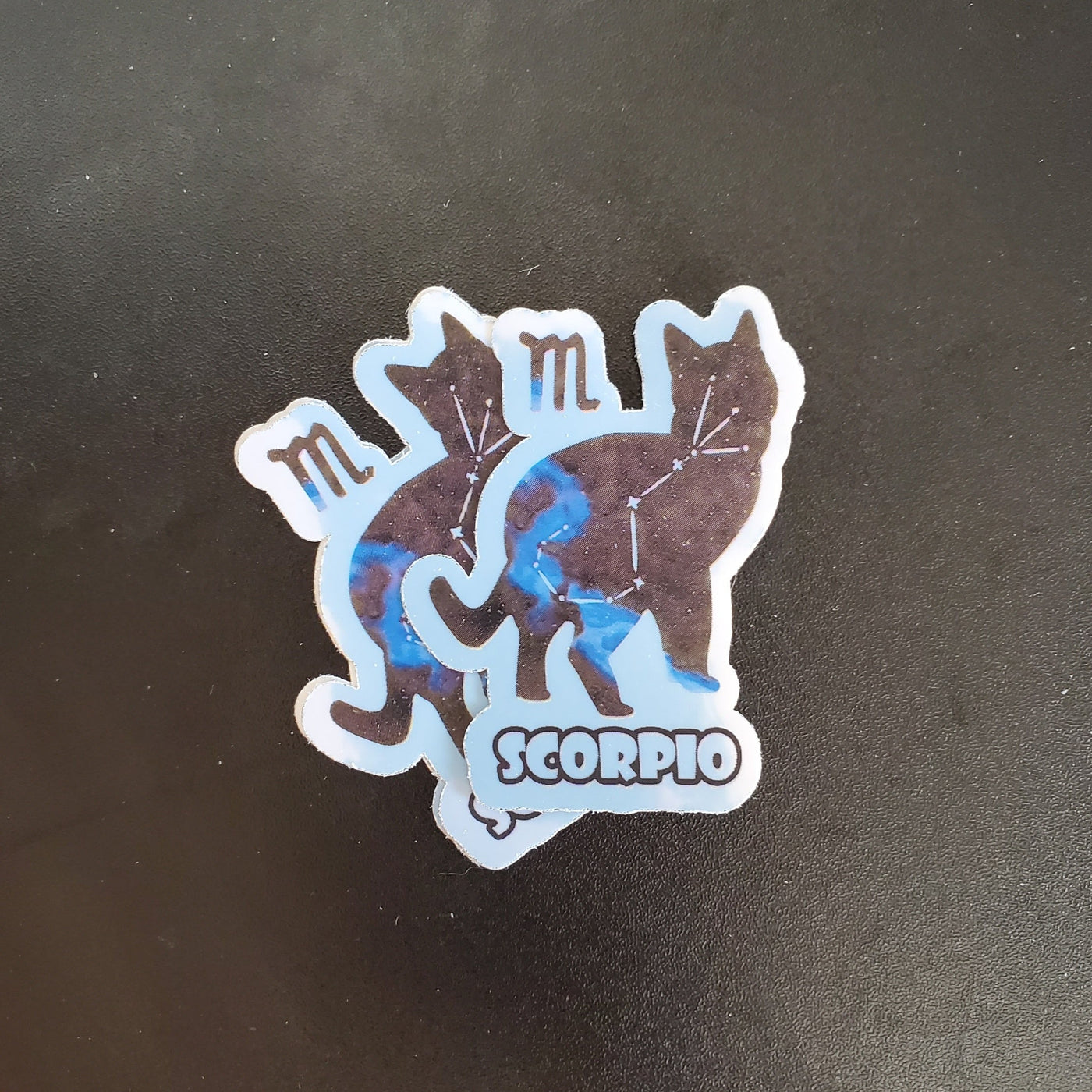 Zodicat Scorpio Holographic Sticker - Waterproof Vinyl