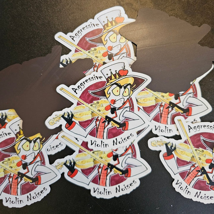 Lucifer- "Aggressive Violin Noises" Magnet