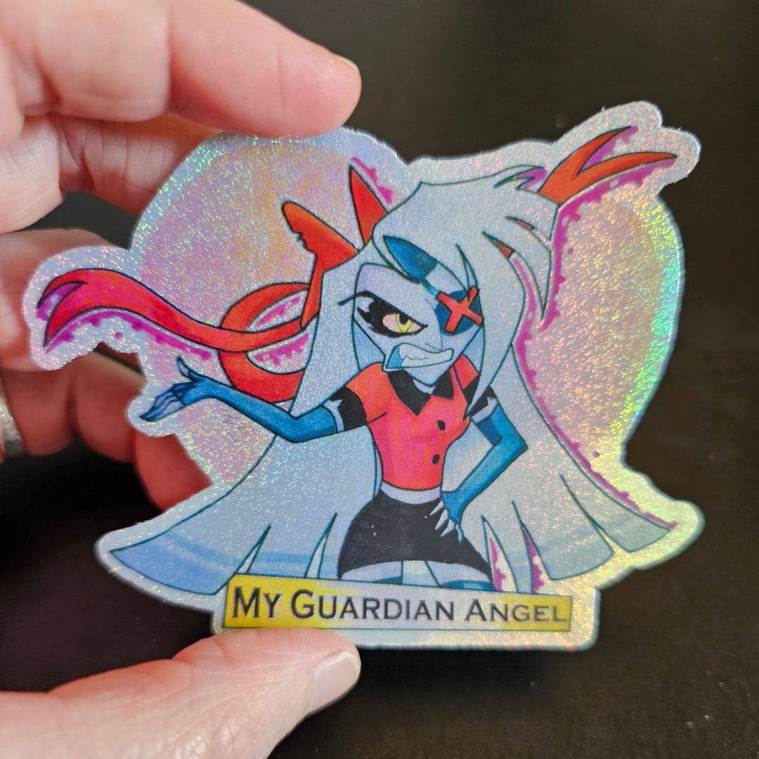 Vaggie - My Guardian Angel -  Waterproof Vinyl Sticker