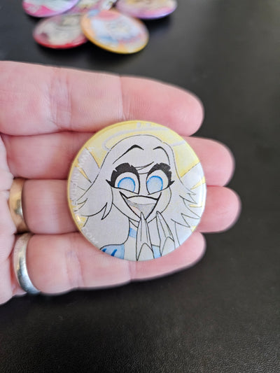 Emily- Button Pin