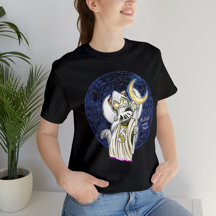 Moon Kitty - Mistakes where made - Unisex Jersey Short Sleeve Tee
