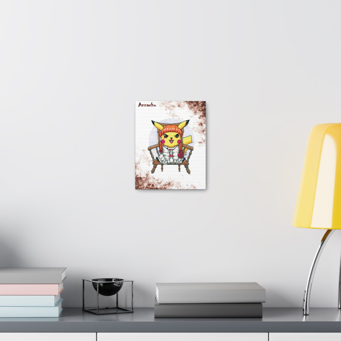 Annachu - Horrorchu Mashup Canvas Print