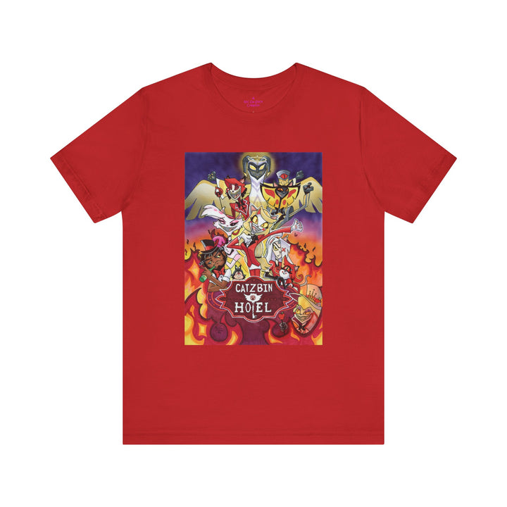 Catzbin Hotel - Unisex Jersey Short Sleeve Tee