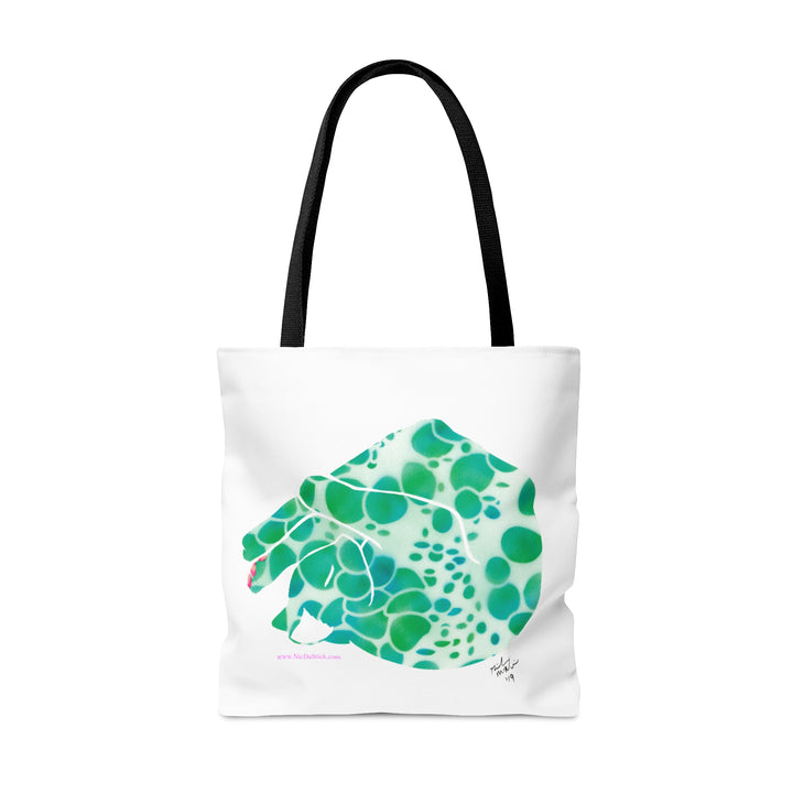 Water Silohcat AOP Tote Bag