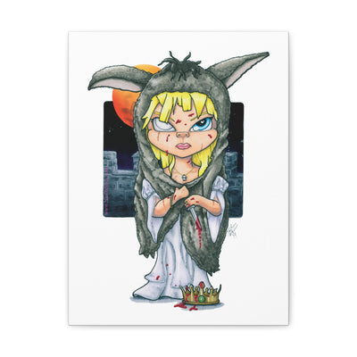 Donky Skin - Scary Tales Series 2 Canvas Print