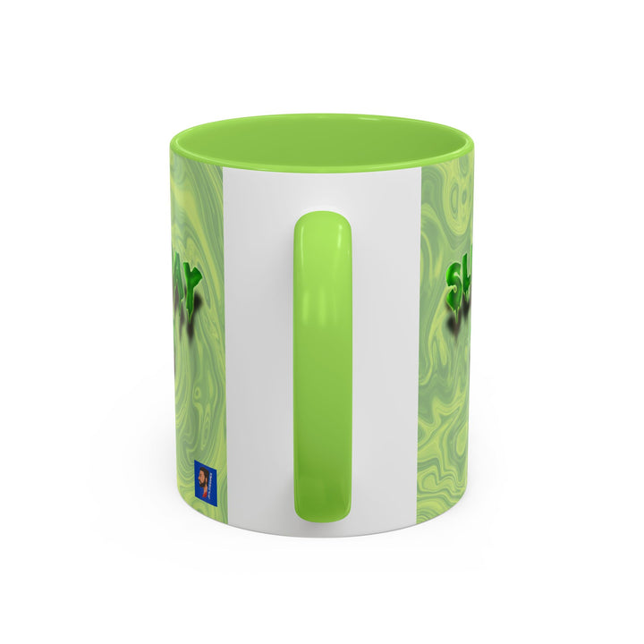 Slime Day 2025 (8 streamaversary) Swirl Mug — Colorful 11oz & 15oz Ceramic