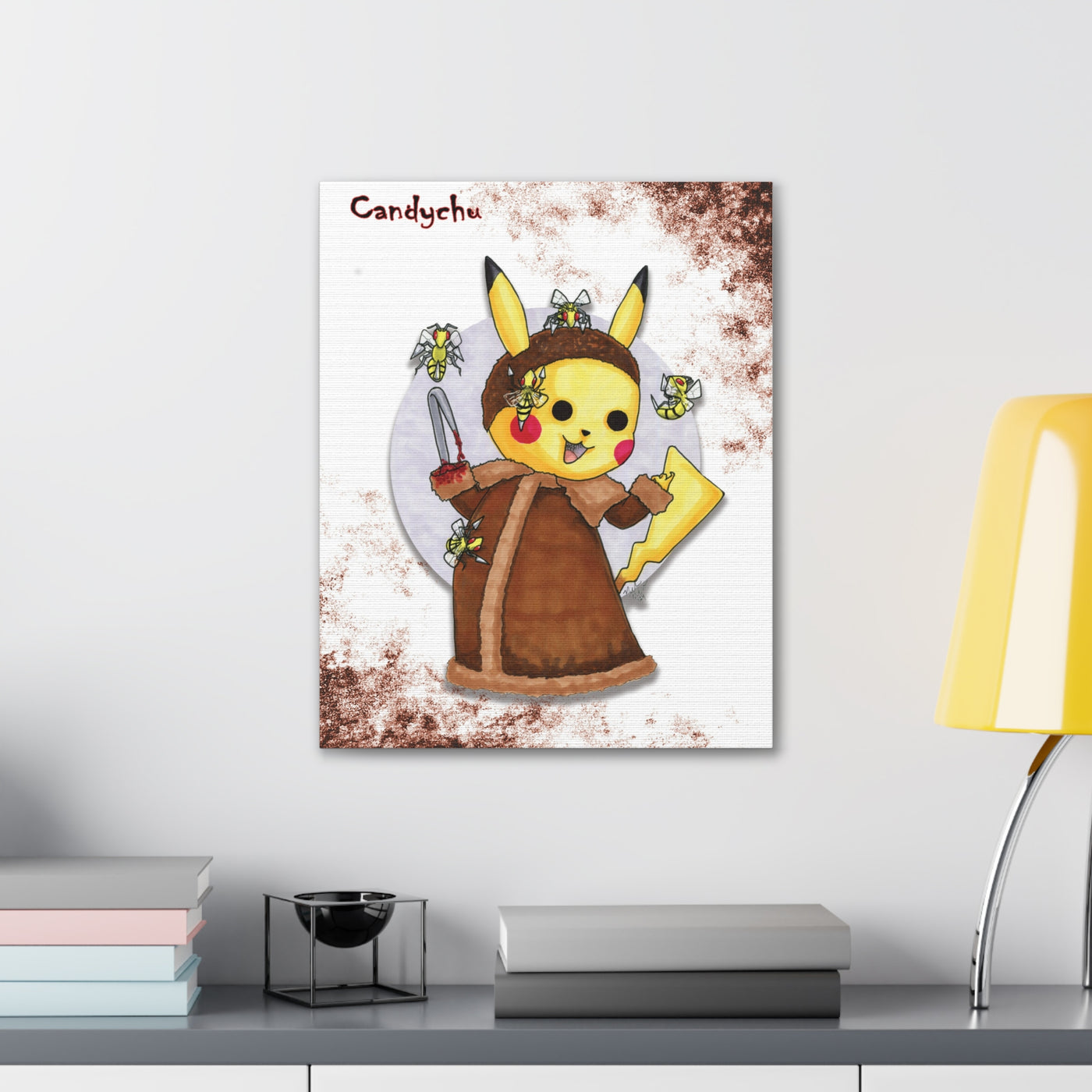 Candychu - Horrorchu Mashup Canvas Print Series 2