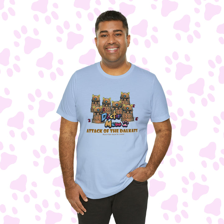 Doctor Mew -Attack of the Dalkats - Fan Made T-shirt