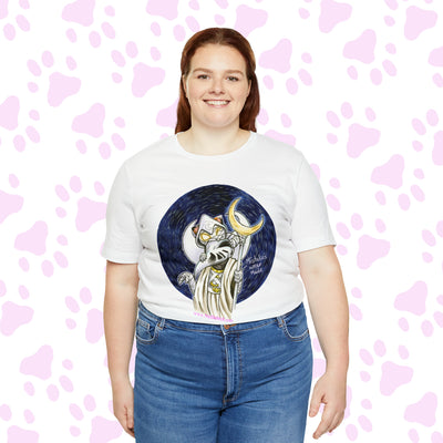 Moon Kitty - Mistakes where made - Unisex Jersey Short Sleeve Tee