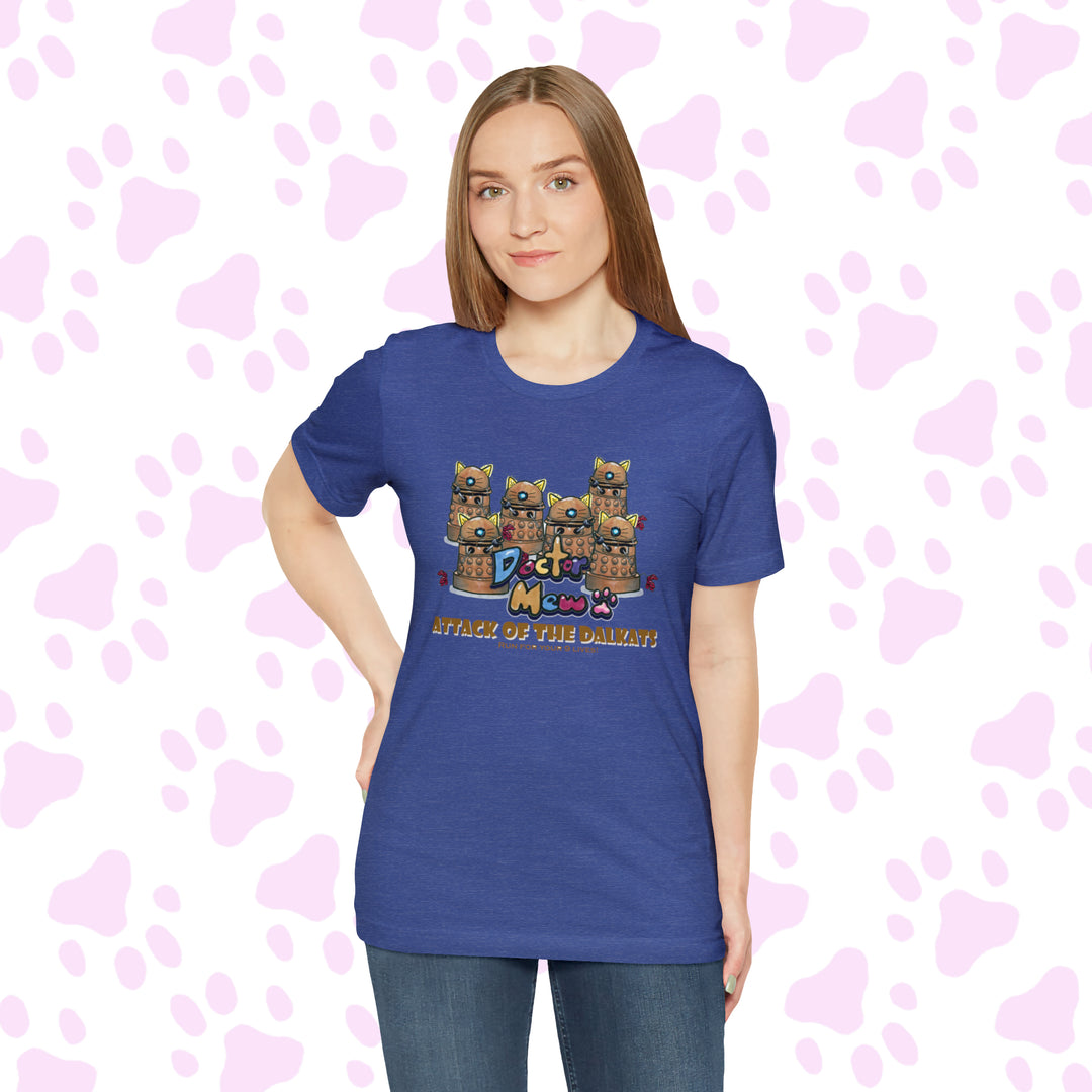 Doctor Mew -Attack of the Dalkats - Fan Made T-shirt