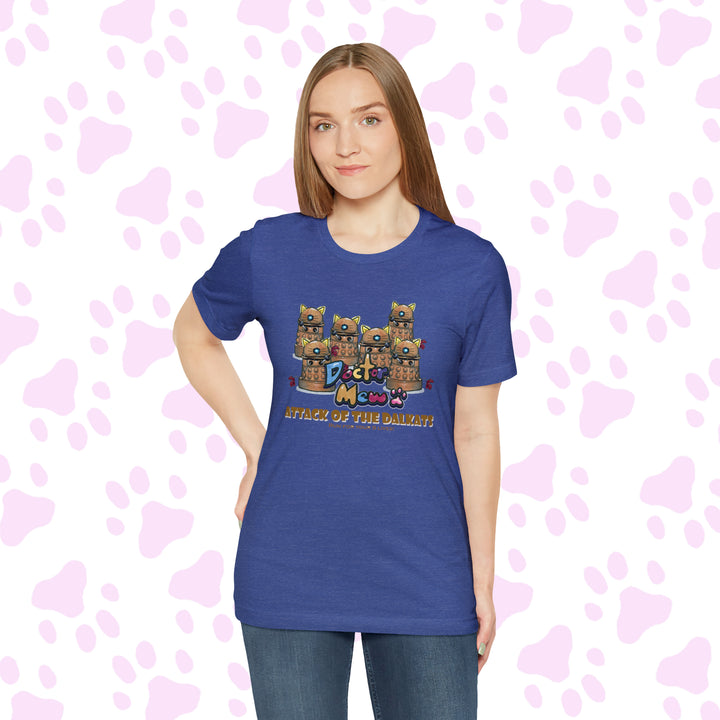 Doctor Mew -Attack of the Dalkats - Fan Made T-shirt