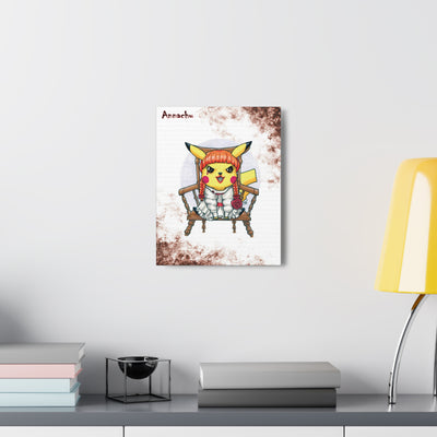 Annachu - Horrorchu Mashup Canvas Print