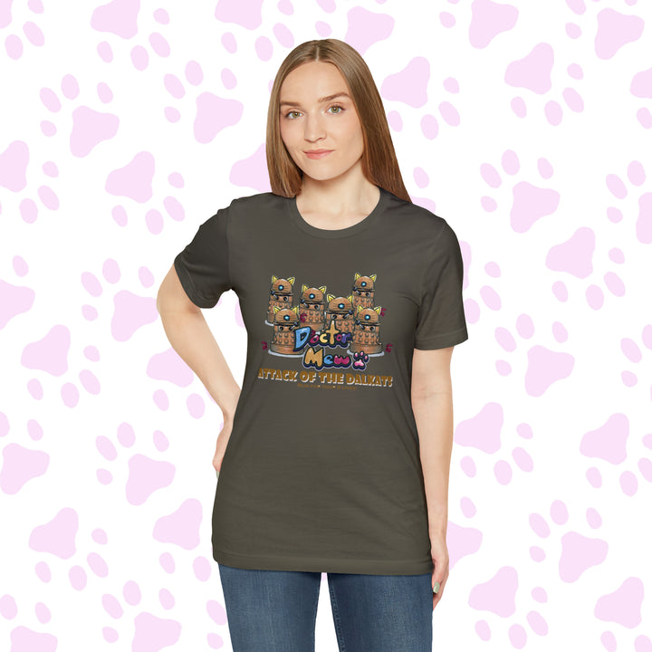 Doctor Mew -Attack of the Dalkats - Fan Made T-shirt
