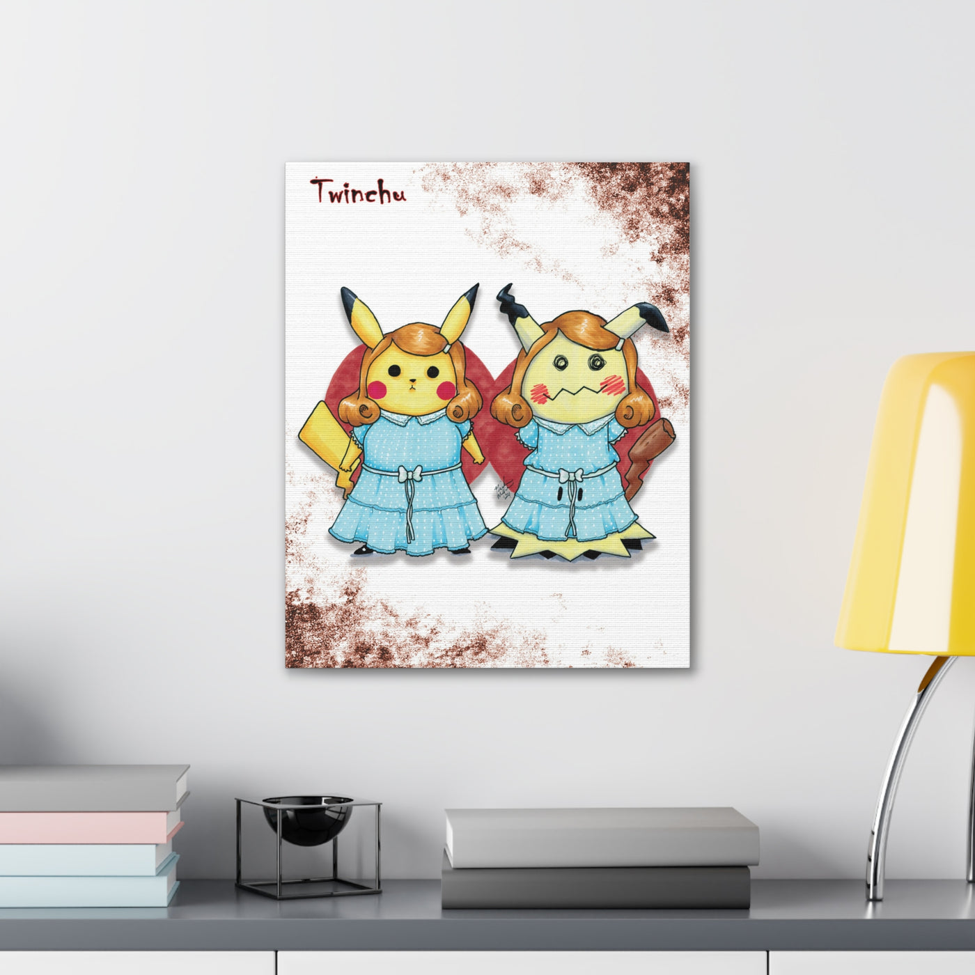 Twinchu - Horrorchu Mashup Canvas Print Series 2