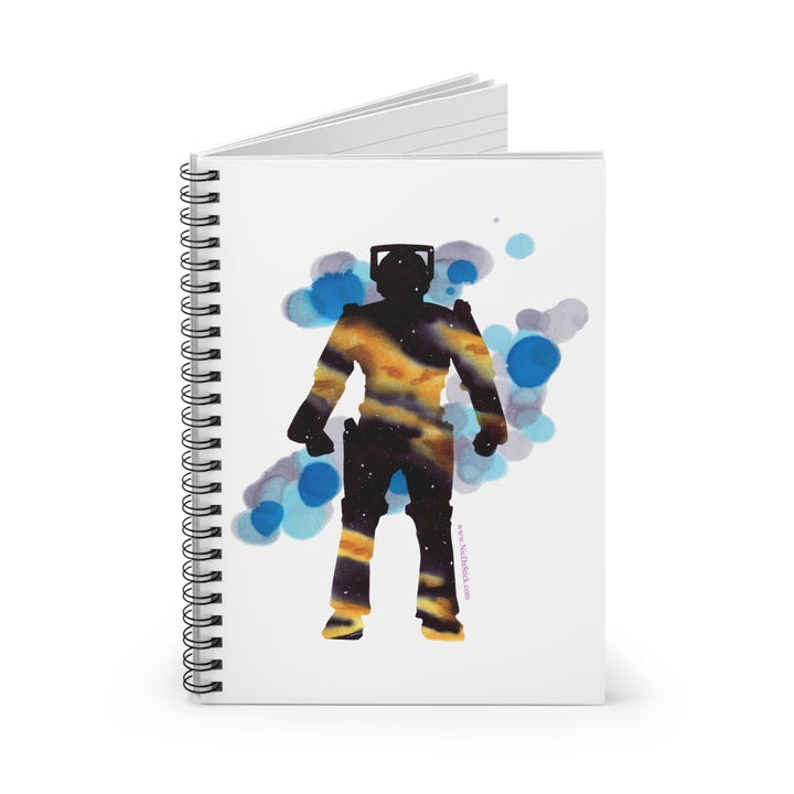 Splat Cyberman Spiral Notebook - Ruled Line