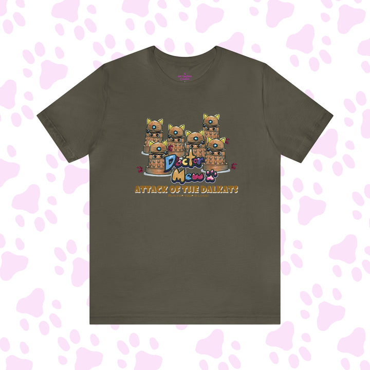 Doctor Mew -Attack of the Dalkats - Fan Made T-shirt