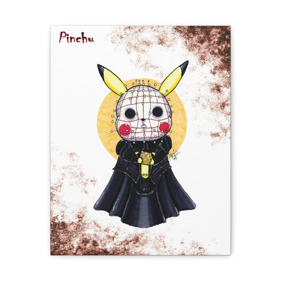 Pinchu - Horrorchu Mashup Canvas Print