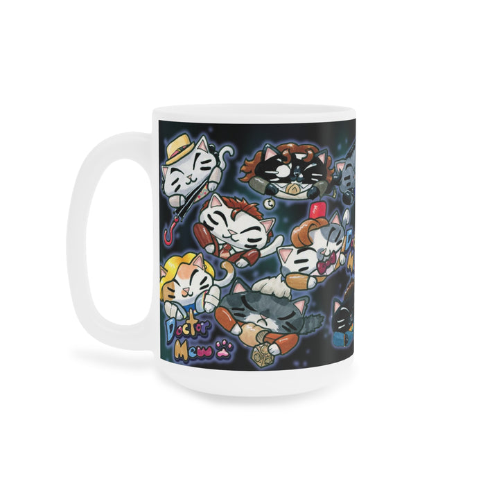 Doctor Mew Mug - Various Sizes 11-20 Oz