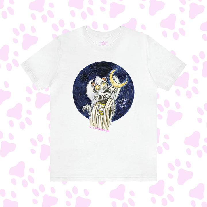 Moon Kitty - Mistakes where made - Unisex Jersey Short Sleeve Tee
