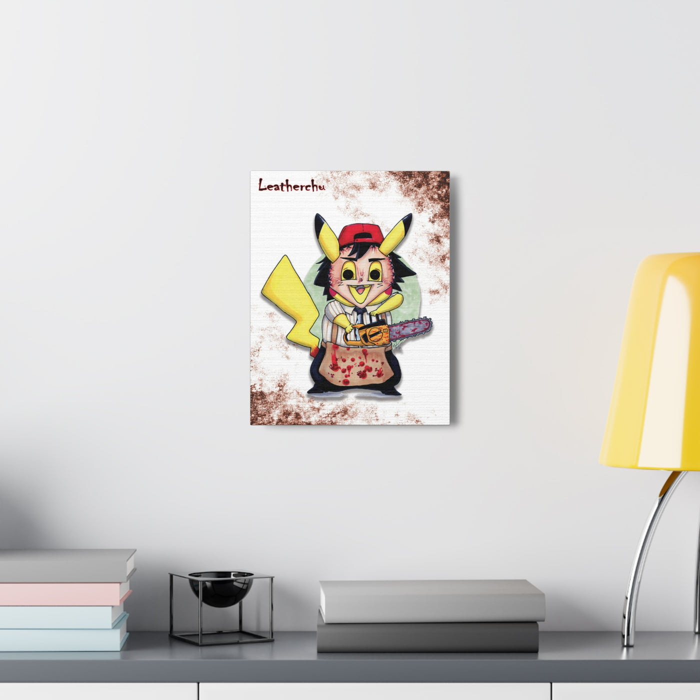 Leatherchu - Horrorchu Mashup Canvas Print Series 2