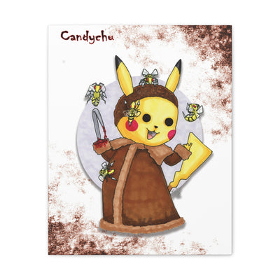 Candychu - Horrorchu Mashup Canvas Print Series 2