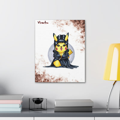 Virachu - Horrorchu Mashup Canvas Print