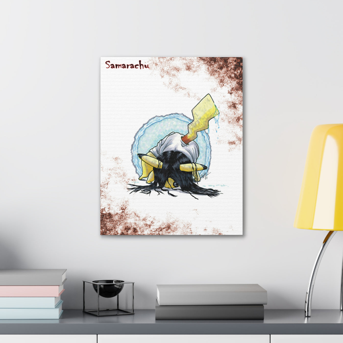 Samarachu - Horrorchu Mashup Canvas Print