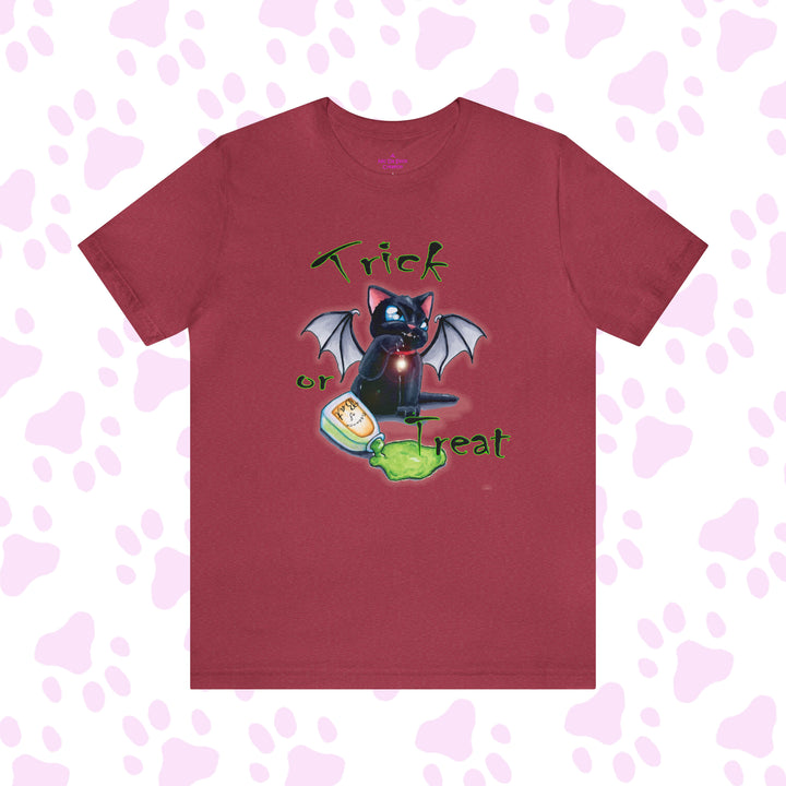 Trick Or Treat Bat Cat Halloween