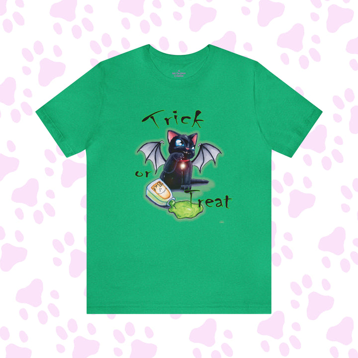 Trick Or Treat Bat Cat Halloween
