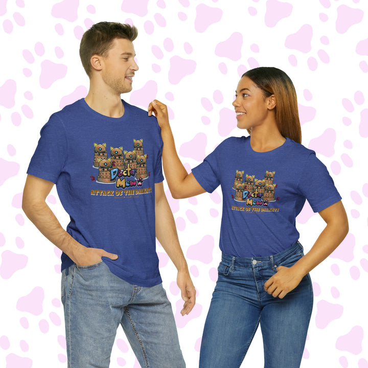 Doctor Mew -Attack of the Dalkats - Fan Made T-shirt
