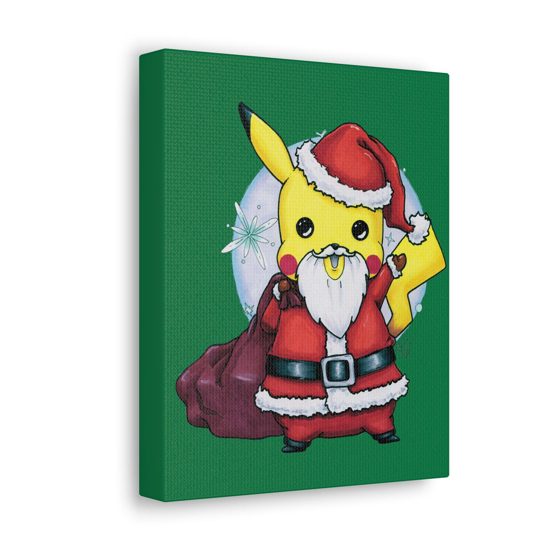 Santachu Holiday Print