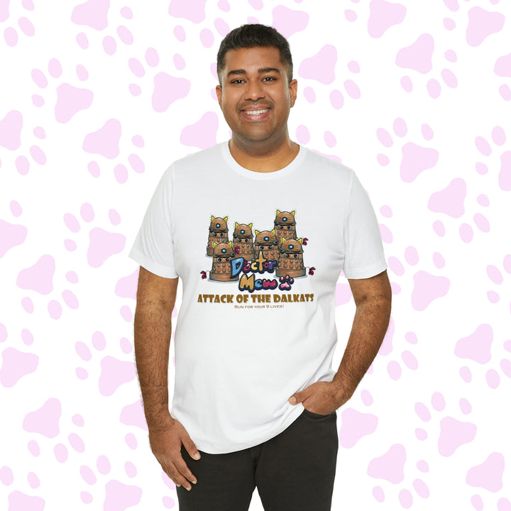Doctor Mew -Attack of the Dalkats - Fan Made T-shirt