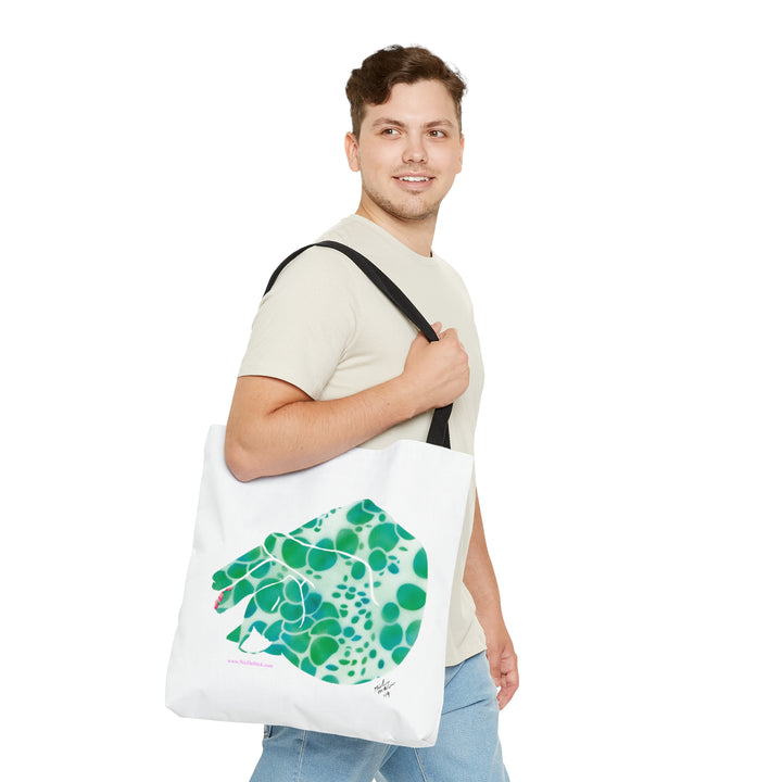 Water Silohcat AOP Tote Bag