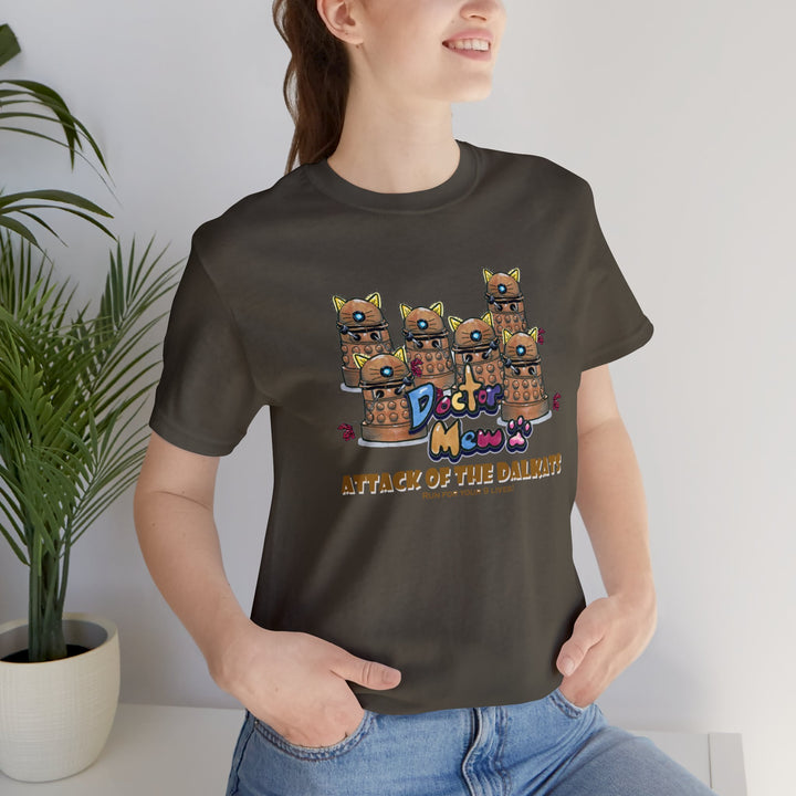 Doctor Mew -Attack of the Dalkats - Fan Made T-shirt