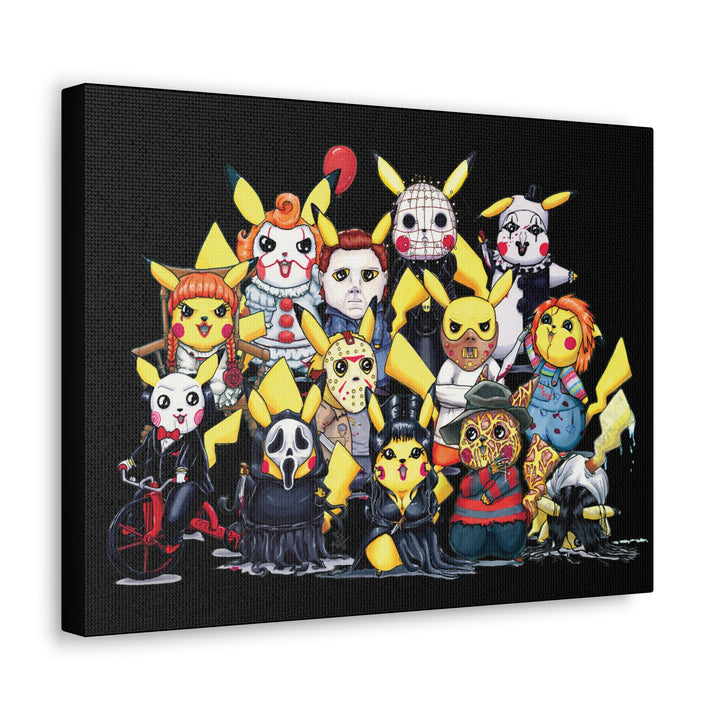 Horrorchu Mashup Canvas Print
