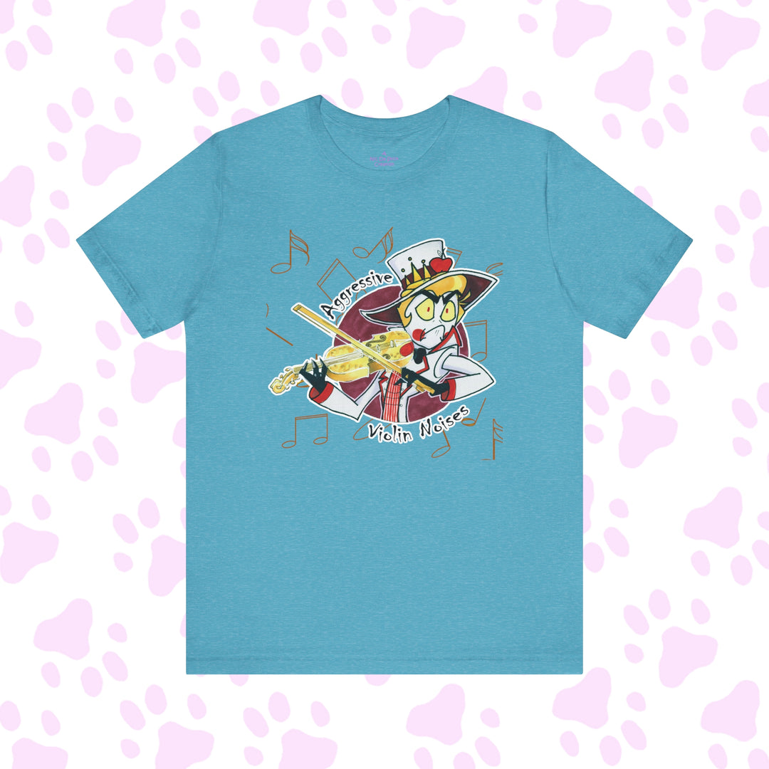 Lucifer "Angry Violin Noises" - Hazbin Hotel Fan Shirt