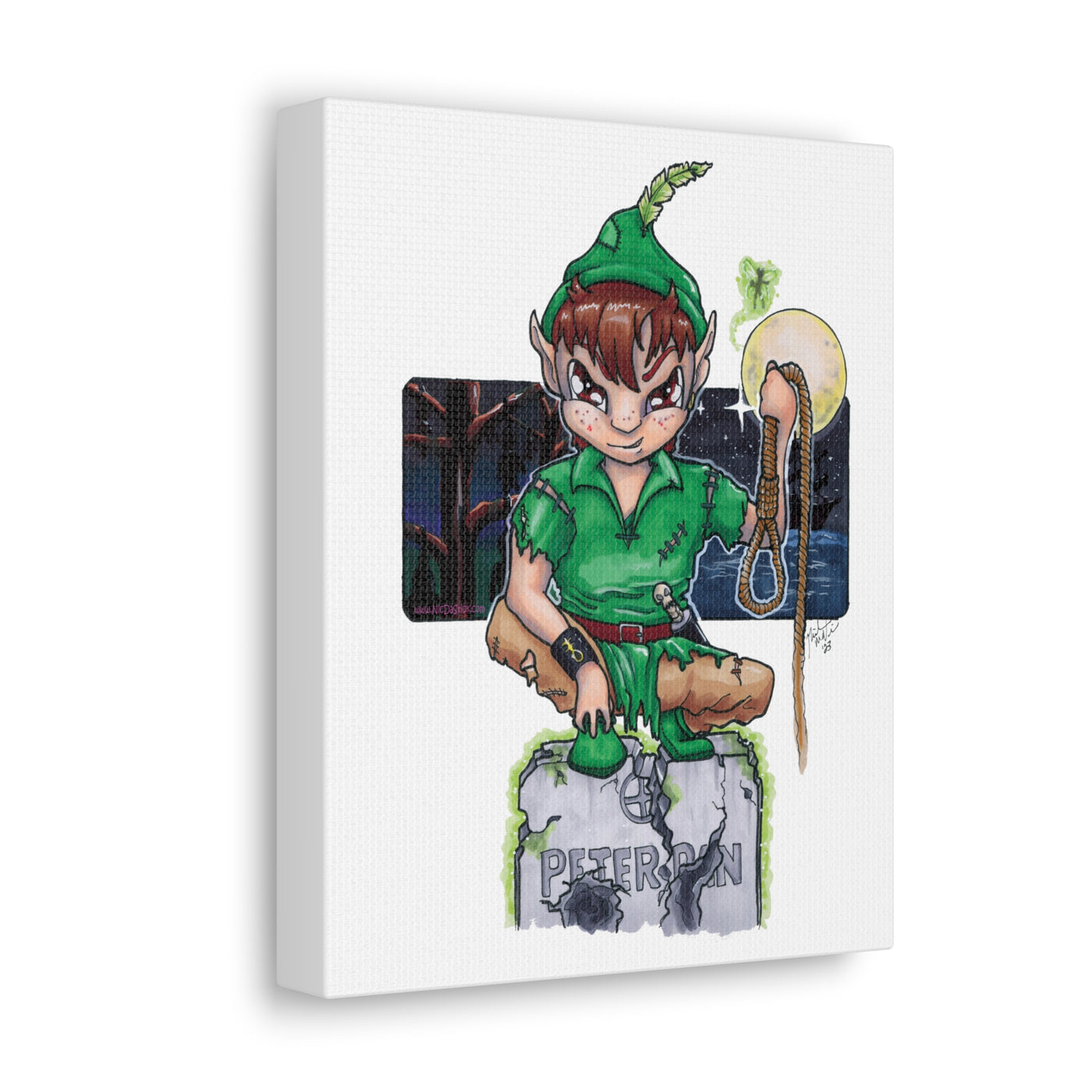 The Lost Boy - Scary Tales Series 3 Canvas Print