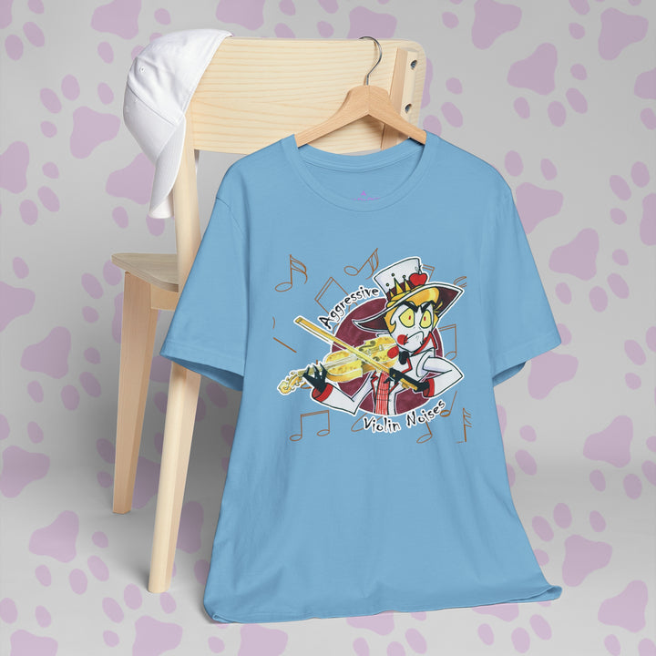Lucifer "Angry Violin Noises" - Hazbin Hotel Fan Shirt