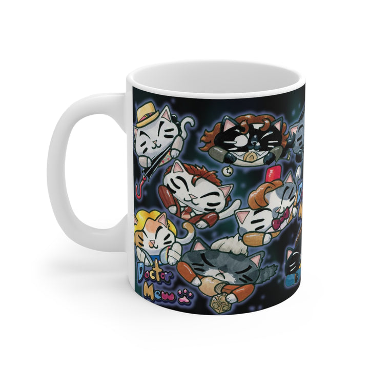 Doctor Mew Mug - Various Sizes 11-20 Oz