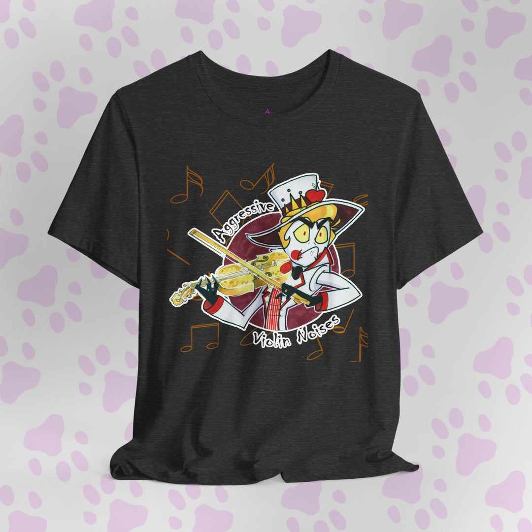 Lucifer "Angry Violin Noises" - Hazbin Hotel Fan Shirt