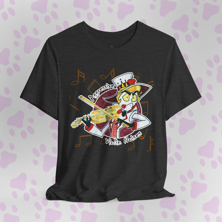 Lucifer "Angry Violin Noises" - Hazbin Hotel Fan Shirt