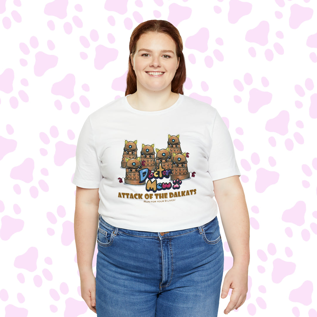 Doctor Mew -Attack of the Dalkats - Fan Made T-shirt