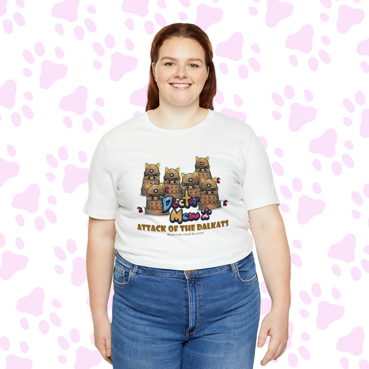 Doctor Mew -Attack of the Dalkats - Fan Made T-shirt