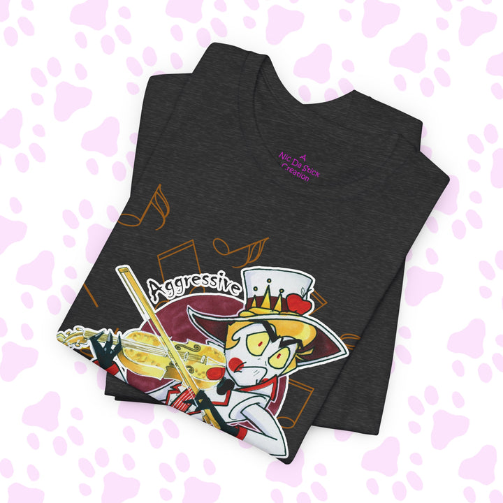 Lucifer "Angry Violin Noises" - Hazbin Hotel Fan Shirt