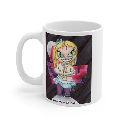 Alice We're all Mad Here Scary Tales Series 2 Mug - Various Sizes 11-20 Oz