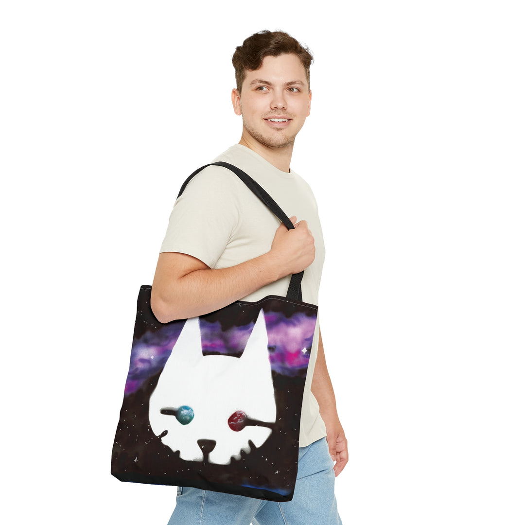 Stray Space Fan AOP Tote Bag